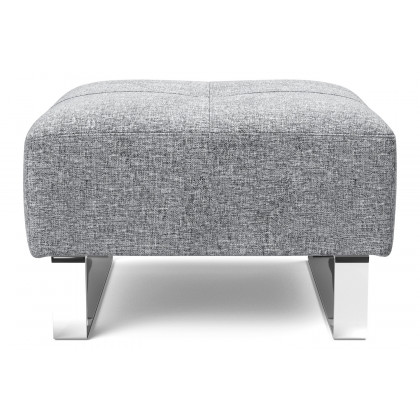 Innovation Living Supremax/Cassius D.E.L. ottoman - 565 Twist Granite