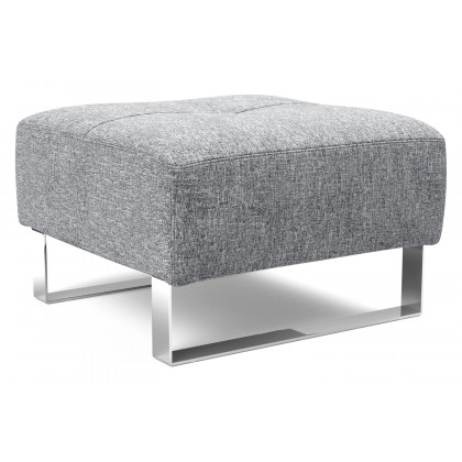 Innovation Living Supremax/Cassius D.E.L. ottoman - 565 Twist Granite