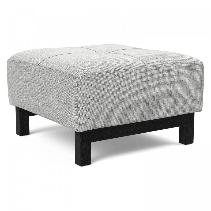 Innovation Living Grand D.E.L. Ottoman - 590 Micro Check Gray