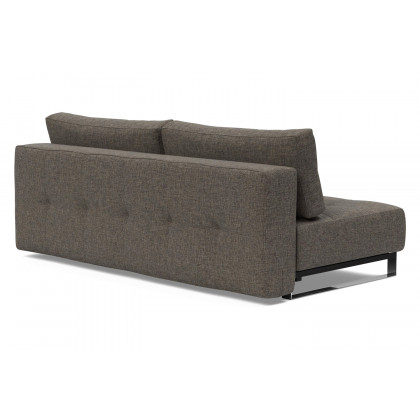 Innovation Living Supremax D.E.L. Sofa Bed - 216 Flashtex Dark Gray