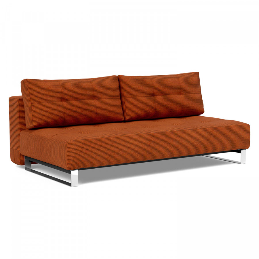 Innovation Living Supremax D.E.L. Sofa Bed - 595 Corduroy Burnt Orange