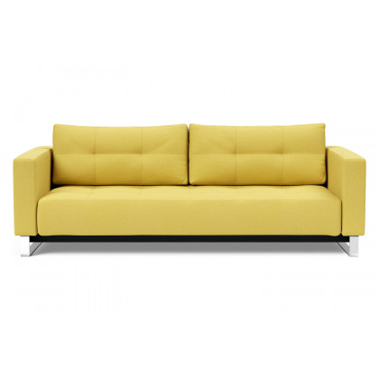 Innovation Living Cassius D.E.L. Sofa Bed - 554 Soft Mustard Flower