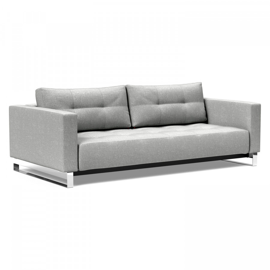 Innovation Living Cassius D.E.L. Sofa Bed - 590 Micro Check Gray