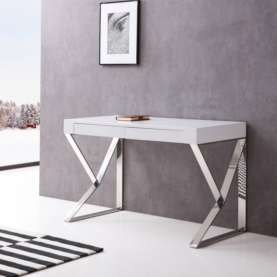 J&M Noho Desk - White