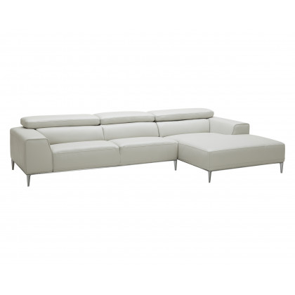 J&M Lecoultre Sectional - Right Hand Facing, Light Gray