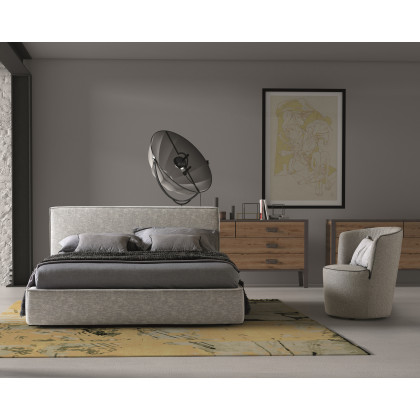 J&M Ipanema Queen Storage Bed - Gray