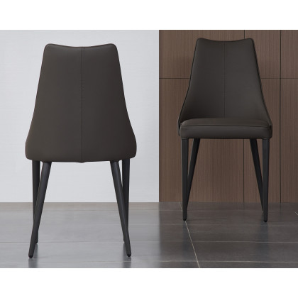 J&M - Bosa/Moderna Dining Chair in Gray
