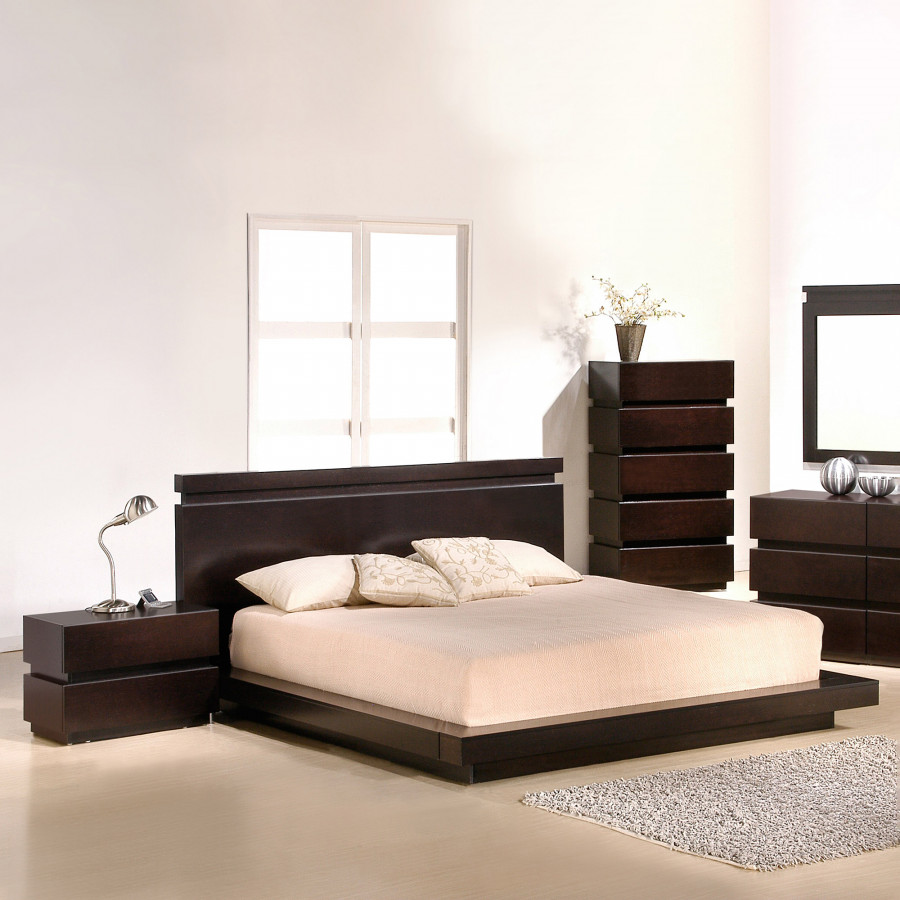 J&M - Knotch Dresser & Mirror in Expresso