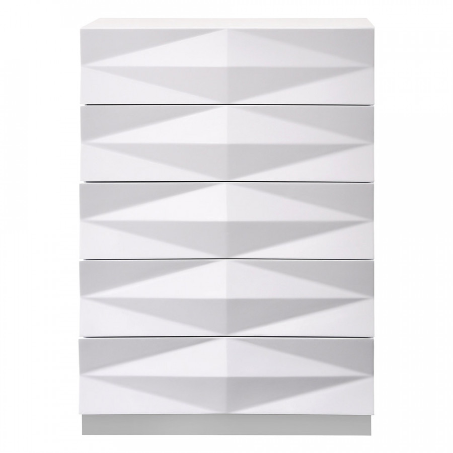 J&M - Verona Chest in White