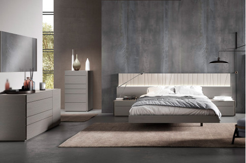 J&M™ Porto King Size Bed - Gray