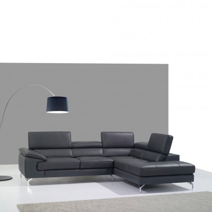 J&M - A973 Italian Leather Sectional