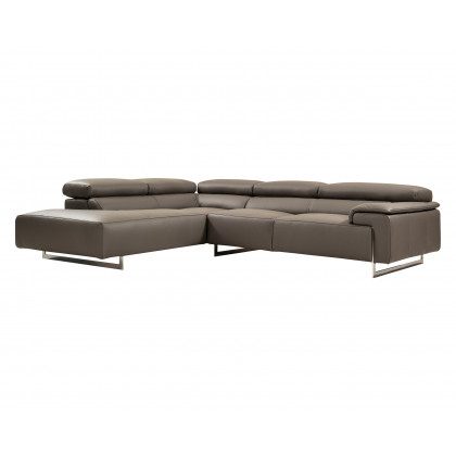 J&M I794 Sectional - Left Hand Facing Chaise, Gray