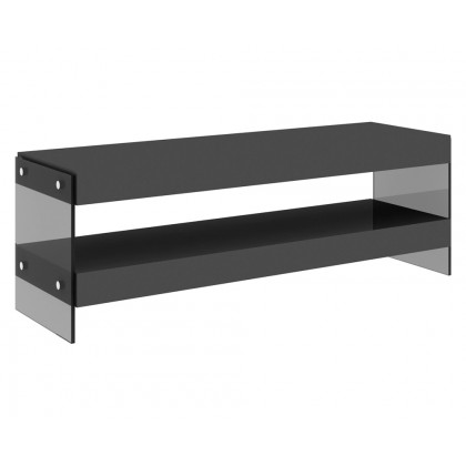 J&M Cloud Mini TV Base - Gray, High Gloss