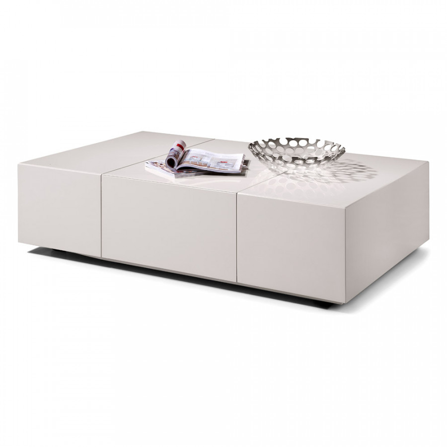 J&M - P592A Coffee Table in Taupe