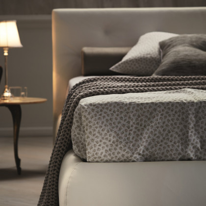 J&M Gap King Storage Bed - White