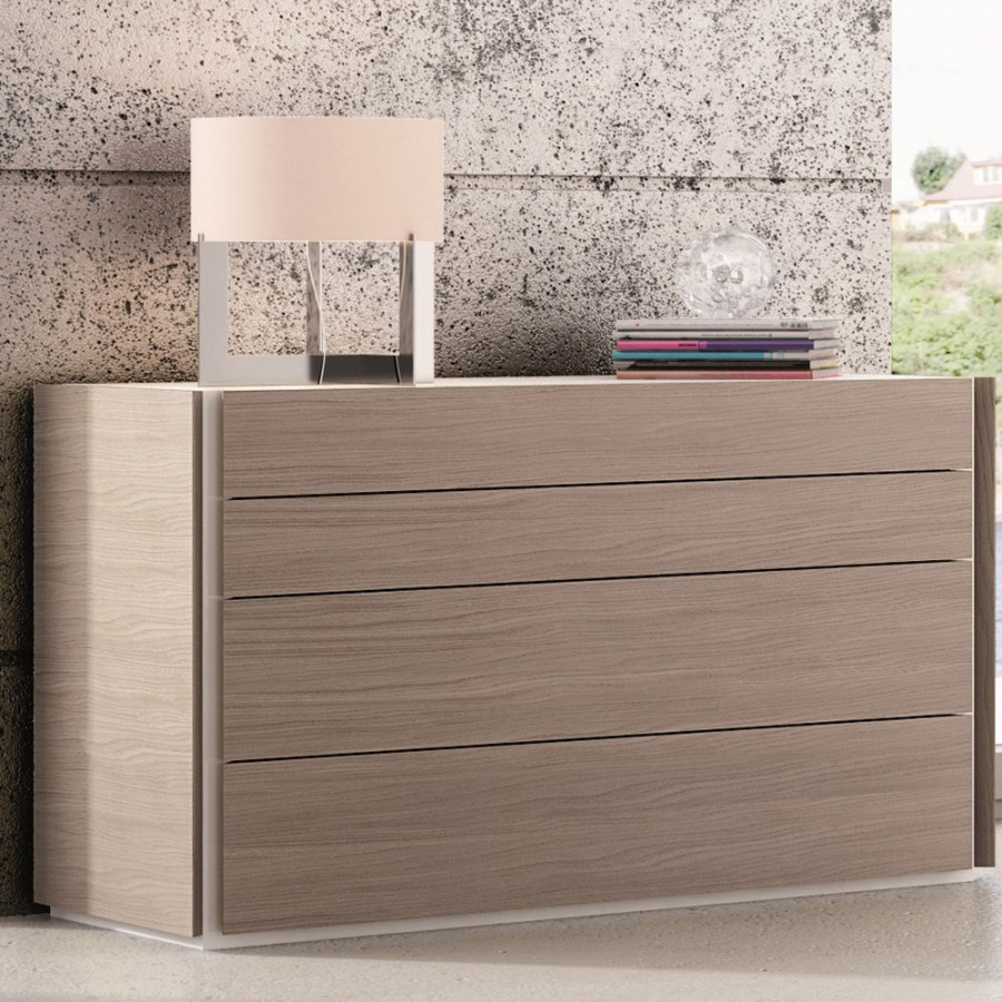 J&M - Evora Dresser in Wenge/Light Gray
