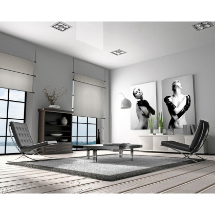 J&M - Wall Art Meditation in Black/White