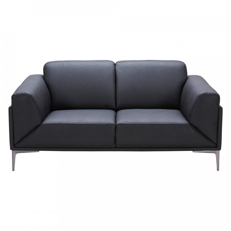 J&M - Knight Loveseat in Black