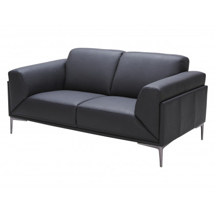 J&M - Knight Loveseat in Black
