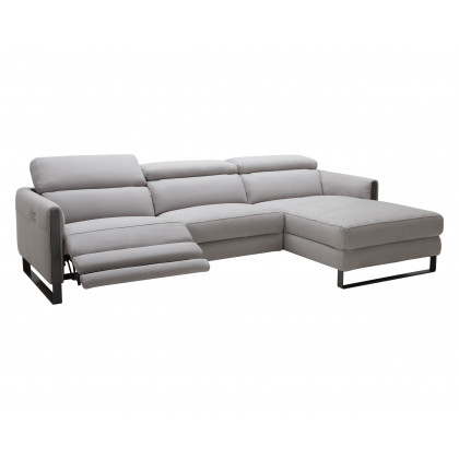 J&M Antonio Sectional - Right Hand Facing, Chalk