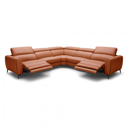 J&M - Lorenzo Sectional in Rust