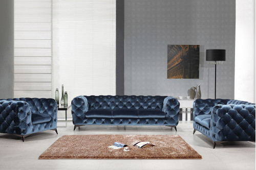 J&M™ Glitz Sofa - Blue