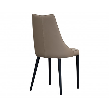 J&M - Bosa Dining Chair in Tan/Black