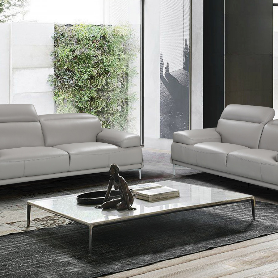 J&M Nicolo Sofa - White
