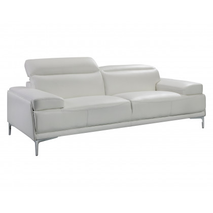 J&M Nicolo Sofa - White