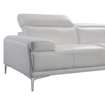 J&M Nicolo Sofa - White