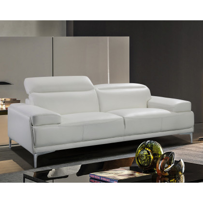 J&M Nicolo Sofa - White
