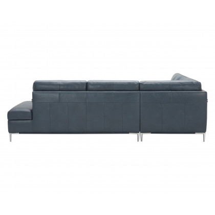 J&M Leonardo Sectional - Left Hand Facing, Blue