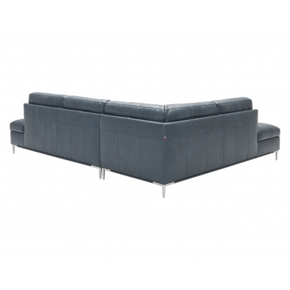 J&M Leonardo Sectional - Left Hand Facing, Blue