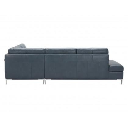 J&M Leonardo Sectional - Right Hand Facing, Blue
