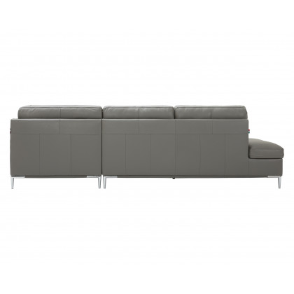 J&M Leonardo Sectional - Right Hand Facing, Gray