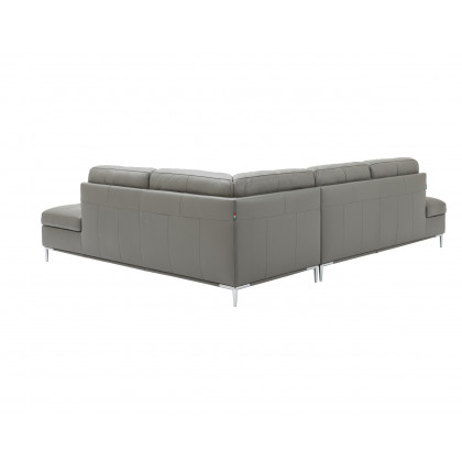 J&M Leonardo Sectional - Right Hand Facing, Gray