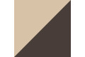 Beige/Dark Brown