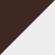Dark Brown/White
