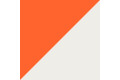 Orange/White