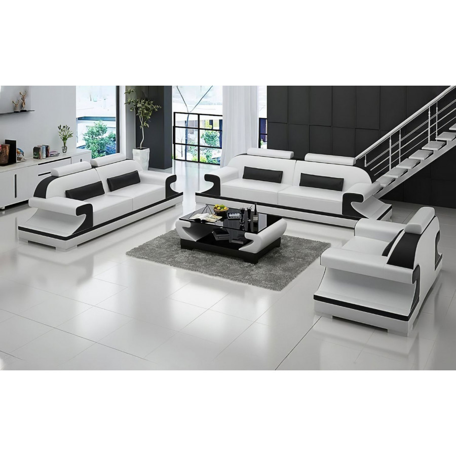 Jubilee - Pantaleon Sofa Set with Shape Arm