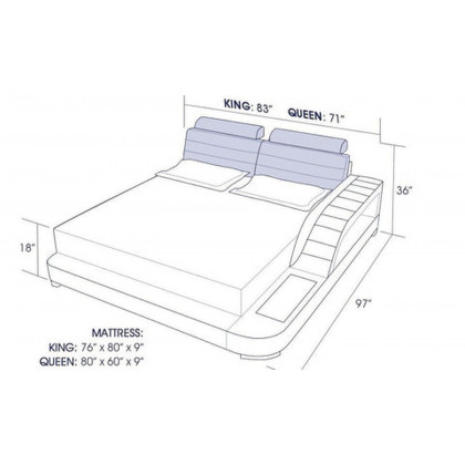 Jubilee - Nathanson Right Hand Facing Bed with Storage