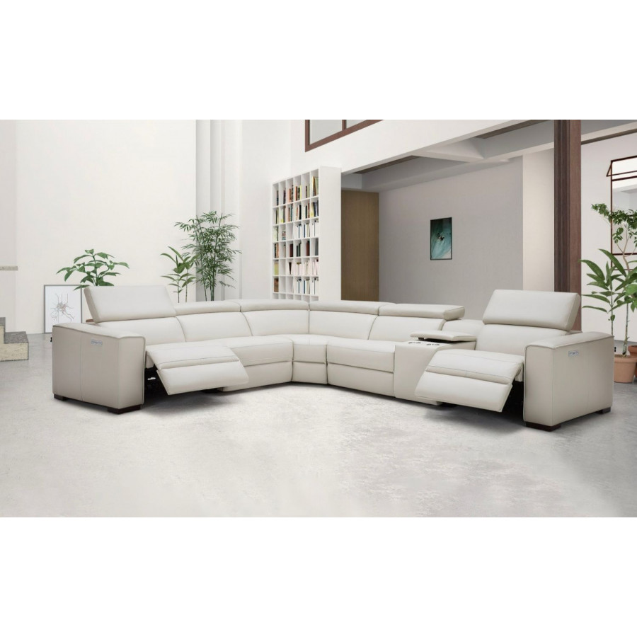 Jubilee - Birt Sectional Sofa with Recliners