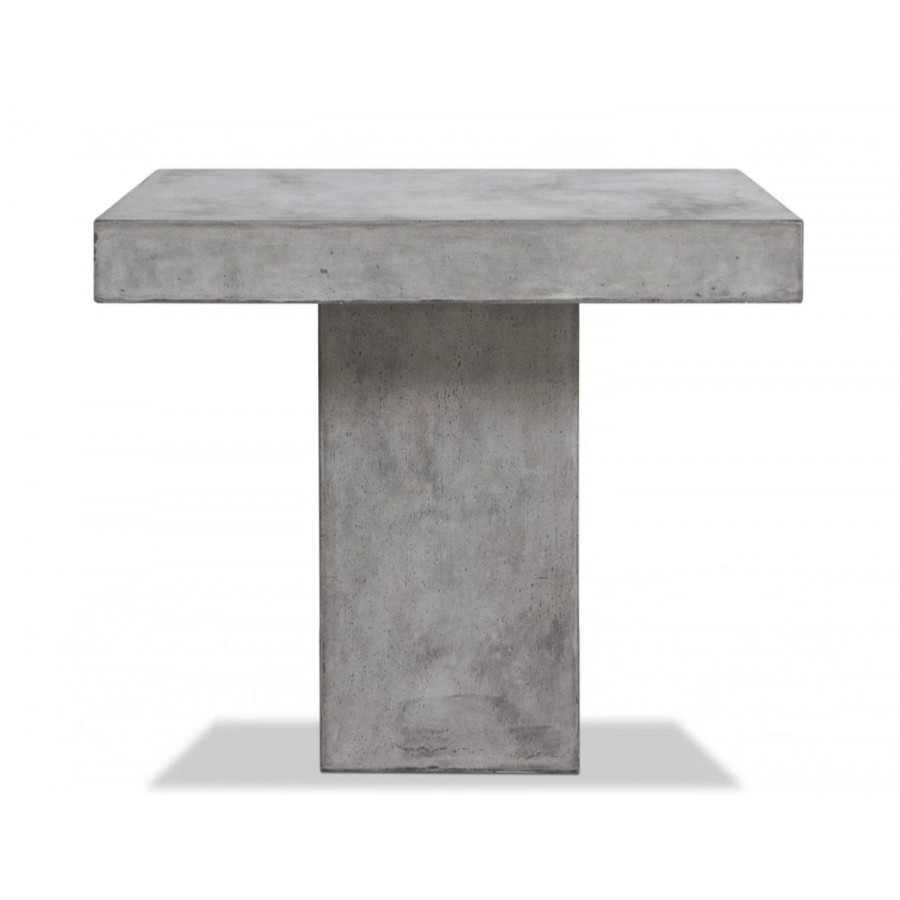 Jubilee - Yaris Square Dining Table in Dark Gray, Concrete