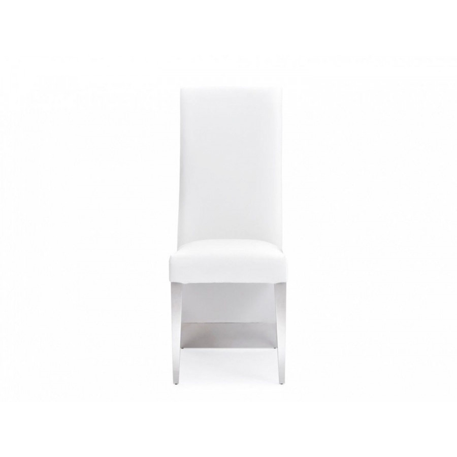 Jubilee - Kernis Dining Chair Set of 2 in White, Leatherette