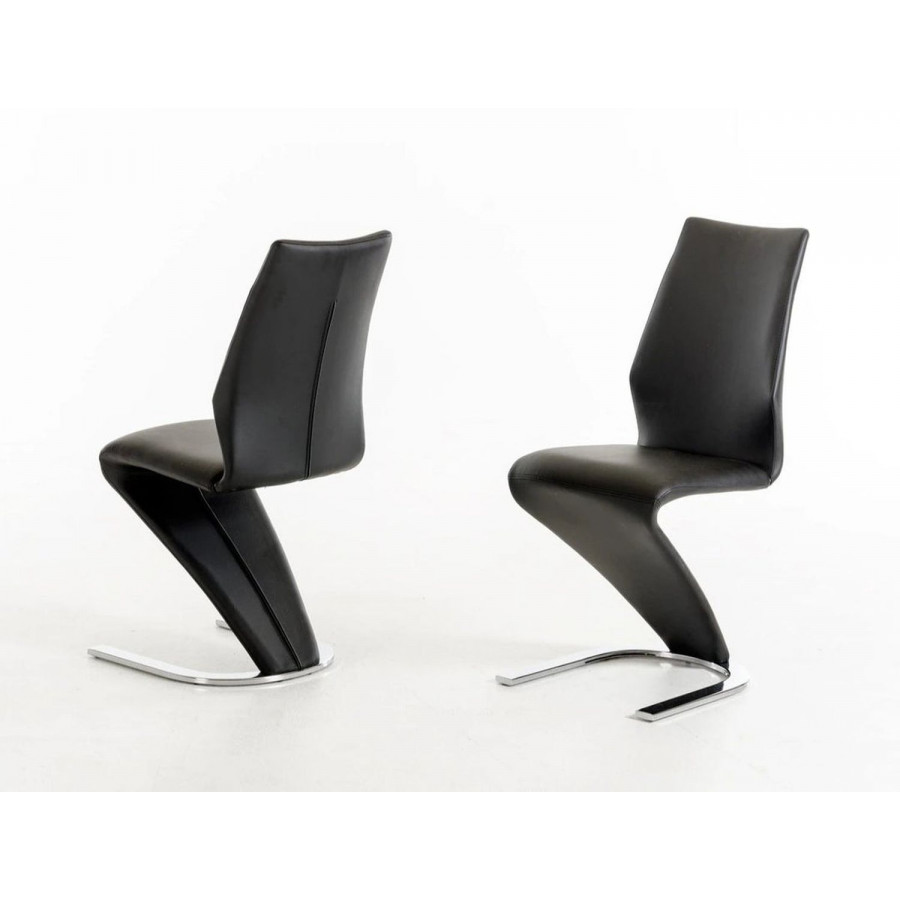 Jubilee Paris Dining Chair Set of 2 - Black