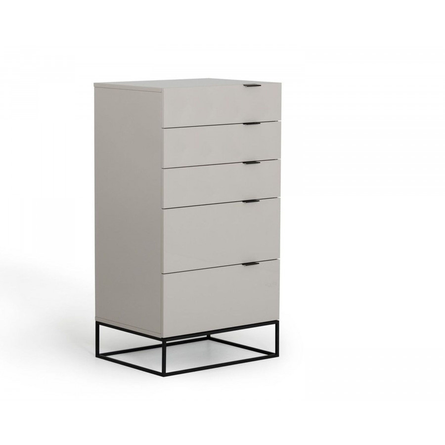 Jubilee - Haqi Modern Chest in Gray