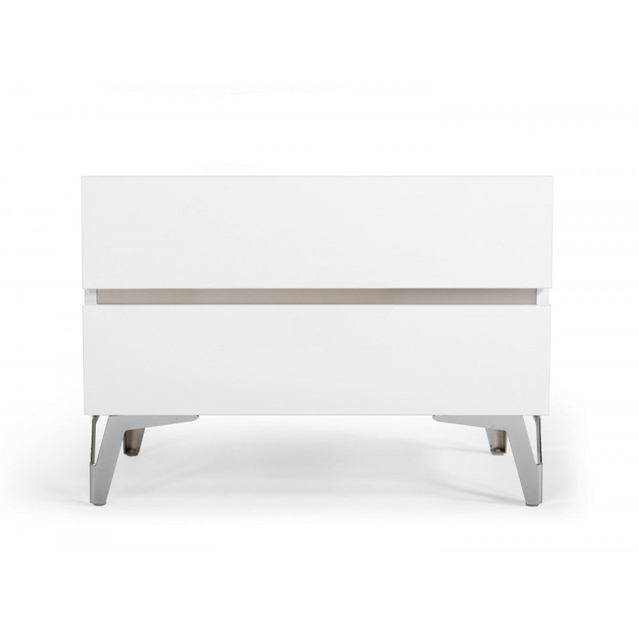 Jubilee - Astalina Modern Nightstand in White