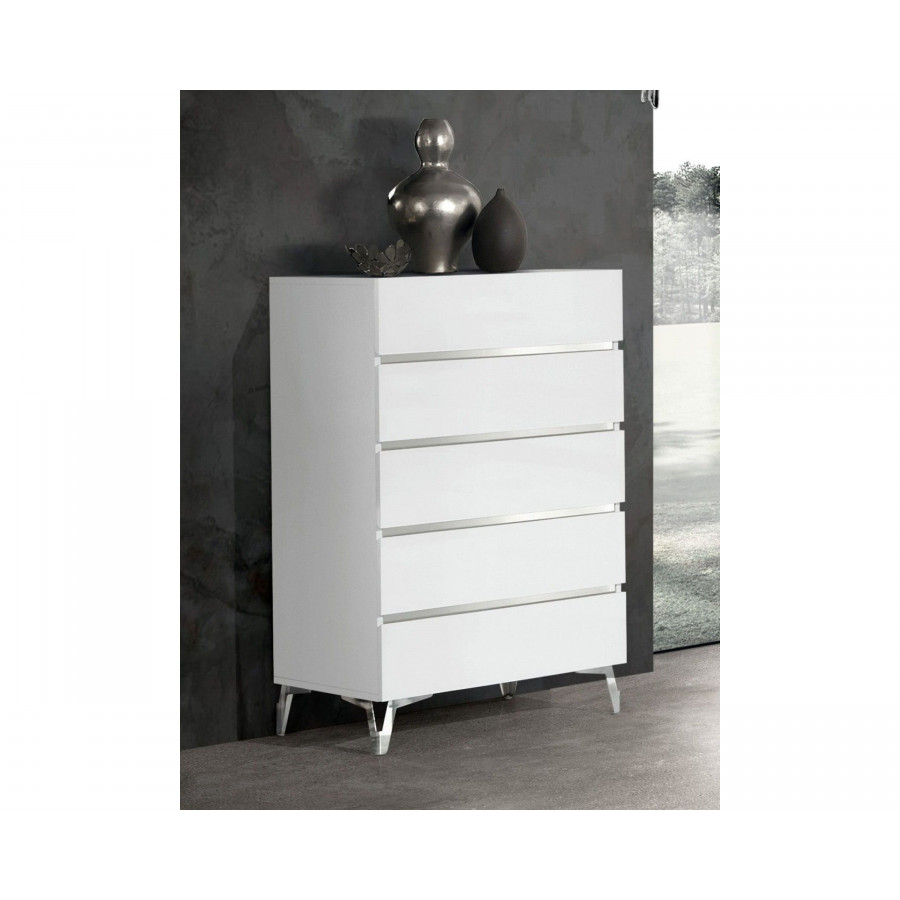 Jubilee - Astalina Modern Chest in White