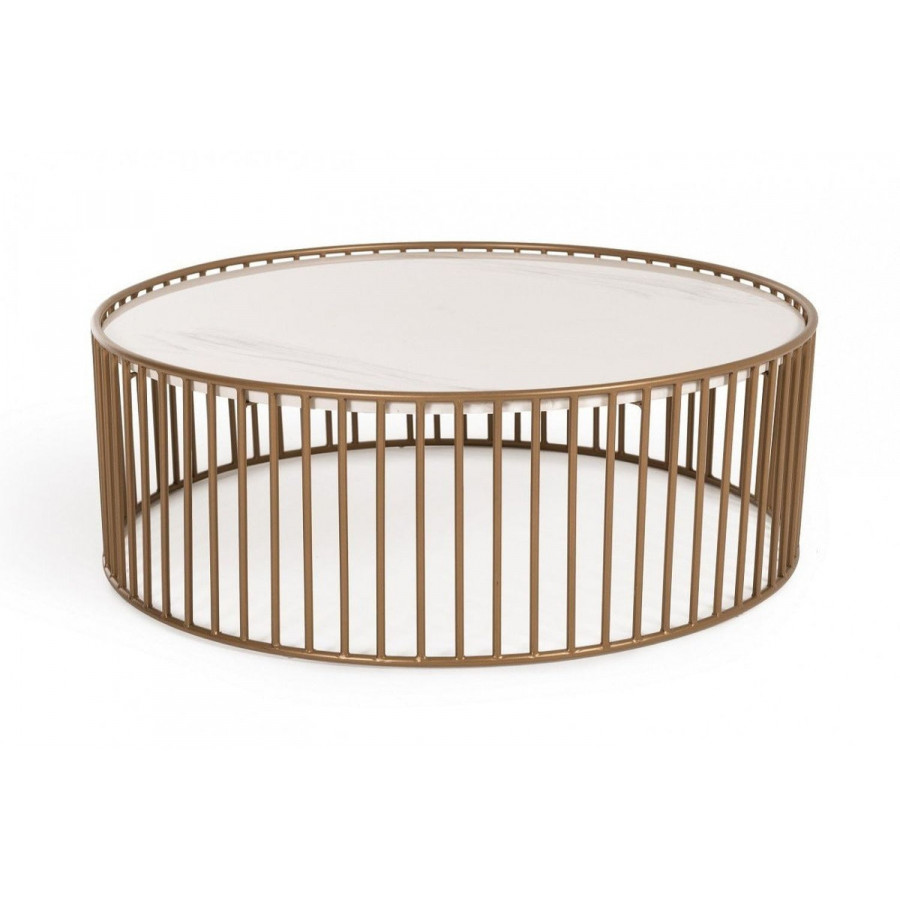 Jubilee - Erisa Round Coffee Table in Marble
