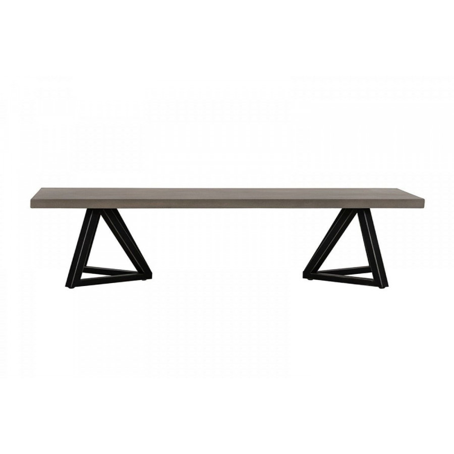 Jubilee - Rodipo Modern Coffee Table in Black, Concrete